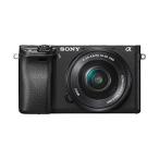 SONY(ソニー) ミラーレス一眼 α6300 パワーズームレンズキット E PZ 16-50mm F3.5-5.6 OSS ブラック ILCE-6300L B