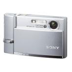 SONY цифровой фотоаппарат Cyber-Shot( Cyber Shot ) T50 720 десять тысяч пикселей серебряный DSC-T50 S