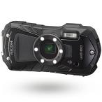 RICOH WG-80 BLACK リコー本格防水デジタルカメラ 14m防水 (連続2時間) 1.6m耐衝撃 防塵 -10℃耐寒 アウトドアで活躍するタフネスボディ CALSモード