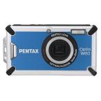 PENTAX водонепроницаемый цифровая камера OPTIO ( Opti o) W80 azur голубой 1200 десять тысяч пикселей оптика 5 кратный zoom OPTIOW80AB