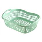 脱衣かご  サンテール ミントブルー 37×50×高さ17cm