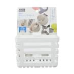 伸縮式水切りかご用小物入れ 9×10.9×奥行9.4cm (100円ショップ 100円均一 100均一 100均)