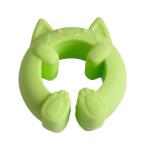 フライパンスタンド 猫 4.4×5×2cm ［色指定不可］ (100円ショップ 100円均一 100均一 100均)