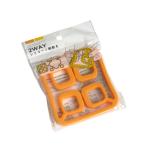 2WAYシリコーン鍋敷き ［色指定不可］ (100円ショップ 100円均一 100均一 100均)