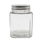 フタ付ガラス瓶 角型 �
