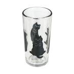 ガラスグラス ねこ 容量230ml ［柄指定不可］ (100円ショップ 100円均一 100均一 100均)