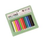 スティック粘土 12個入 (100円ショップ 100円均一 100均一 100均)