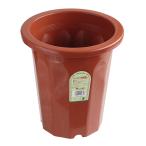 植木鉢 ケンガイ 7号(直径21.3×高さ23cm) ブラウン (100円ショップ 100円均一 100均一 100均)