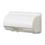ショッピングキッチンペーパー キッチンペーパーホルダー プラススマート ピュアホワイト 29.7×13.9×高さ17.8cm