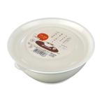 そのまま食卓に出せる保存容器 ホワイト M(容量380ml) (100円ショップ 100円均一 100均一 100均)