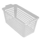 バスケット ウィンディー516 スリム クリアー 28.2×13.5×高さ13cm (100円ショップ 100円均一 100均一 100均)