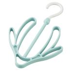 シューズハンガー 28.7×18.2×厚さ1.9cm ブルー (100円ショップ 100円均一 100均一 100均)