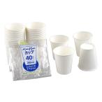 ペーパーカップ 容量205ｍｌ 40個入 (100円ショップ 100円均一 100均一 100均)