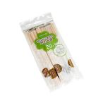 割らずに使える木のお箸 つまようじ付 20膳入 (100円ショップ 100円均一 100均一 100均)