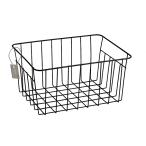 ワイヤーバスケット　長角　Ｌサイズ（２２．５×１７×１１ｃｍ）　ラスティ