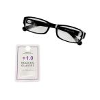 兼用プラ老眼鏡 +1.0 ［色指定不可］ (100円ショップ 100円均一 100均一 100均)