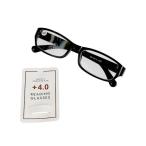 兼用プラ老眼鏡 +4.0 ［色指定不可］ (100円ショップ 100円均一 100均一 100均)