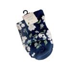 レディースハーフ丈ソックス フェザーフラワー 22~24cm ［色柄指定不可］ (100円ショップ 100円均一 100均一 100均)