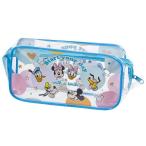 ミッキー 角型ポーチ フレンド柄 9.5×18×マチ6.5cm ［色柄指定不可］ (100円ショップ 100円均一 100均一 100均)