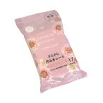 極厚さらさら汗ふきシート フローラルムスクの香り 14×20cm 17枚入 (100円ショップ 100円均一 100均一 100均)