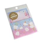 ミニレターセット ゆめかわおばけ柄 封筒4枚/便箋8枚入 ［色柄指定不可］ (100円ショップ 100円均一 100均一 100均)