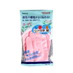 ゴム手袋 トワロープ パール ピンク うす手 M (100円ショップ 100円均一 100均一 100均)