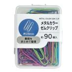  металлик цвет скрепка 28mm примерно 90 штук (100 иен магазин 100 иен единообразие 100 единообразие 100.)