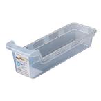冷蔵庫ストッカー スリム クリア 31.2×10×高さ9.5cm (100円ショップ 100円均一 100均一 100均)