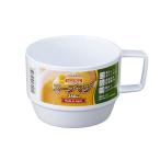 スープマグ ホワイト 容量350ｍｌ (100円ショップ 100円均一 100均一 100均)