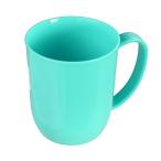 マグカップ グリーン 300ｍｌ 電子レンジ対応 カラフルマグ (100円ショップ 100円均一 100均一 100均)