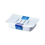 ソープディッシュ 抗菌剤イオンピュア配合 ホワイト 14×10×高さ3.5cm (100円ショップ 100円均一 100均一 100均)