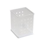 トップコンテナ No.1 8×8×高さ10.3cm (100円ショップ 100円均一 100均一 100均)