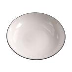 ホーロー風深皿 Mサイズ(直径18.2cm)