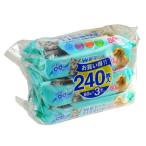 ペット用ウェットティッシュ 純水99%使用 18×15cm 80枚×3個入