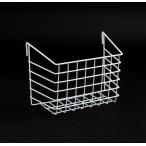 ワイヤーラック　フック付　深型ワイドＬ（幅２０．５×奥行１０．５×高さ１４．５ｃｍ）