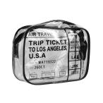 トラベルポーチ 12×16×マチ5cm ［色指定不可］ (100円ショップ 100円均一 100均一 100均)