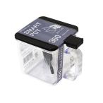 スマートポット ブラック 容量360ml スプーン付 (100円ショップ 100円均一 100均一 100均)