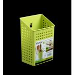 小物入れ　収納ボックス　吸盤付　グリーン