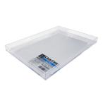  tray прозрачный чехол широкий (15.9×22× высота 1.7cm) (100 иен магазин 100 иен единообразие 100 единообразие 100.)