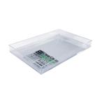  tray прозрачный чехол глубокий (11×15.9× высота 1.7cm) (100 иен магазин 100 иен единообразие 100 единообразие 100.)