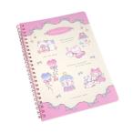 A5 W кольцо Note A. нежный кошка рисунок 50 листов [ цвет рисунок указание не возможно ] (100 иен магазин 100 иен единообразие 100 единообразие 100.)