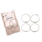  тросик кольцо винтового типа диаметр 5cm 4 штук (100 иен магазин 100 иен единообразие 100 единообразие 100.)