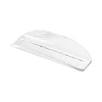 おしぼり受け　クリア　全長１６．８ｃｍ