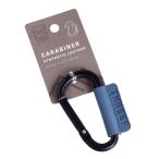 フェイクレザータグ付カラビナ TH 5.3×7.5cm ［色指定不可］ (100円ショップ 100円均一 100均一 100均)