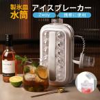 製氷皿 アイスブレーカー 水筒 氷 アイスボール 2way おしゃれ 製氷 アイス クール 冷たい アイスドリンク シリコン ハイボール ロック