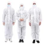 頭から足元まで 防護 作業服 作業着 飛沫  XL（165-175）サイズ