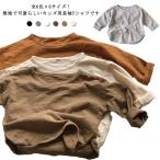  футболка cut and sewn длинный рукав Kids раунд шея мужчина девочка ребенок одежда tops детская одежда хлопок хлопок мягкость одноцветный casual симпатичный ...