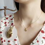 ネックレス 華奢 ハート パイナップ