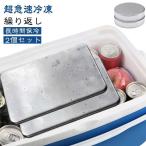【2枚セット】 保冷剤 ステンレス製 驚異の保冷力 な冷却用品 304ステンレス 防災 長時間 保冷アイス保冷剤 長持ち 繰り返し使用可 保冷剤