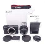 【極上品】キヤノン Canon ミラーレス一眼カメラ EOS M200 標準ズー
